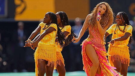 Shakira’s crystal Cavalli dress brings her World Cup fashion full circle