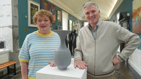 Ceramic artist makes donation to Boyle Civic Art Collection