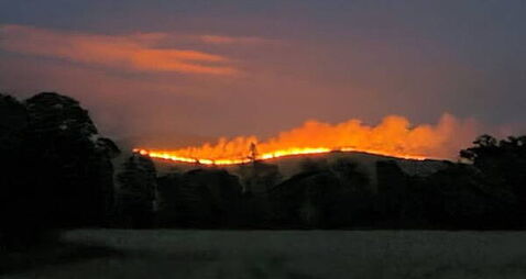 Smoke from Tipperary wildfire spreads across Cork as Coillte appeal to public to stay away Smoke from Tipperary wildfire spreads across Cork as Coillte appeal to public to stay away