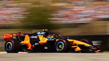 Lando Norris leads the way in final practice in Hungary