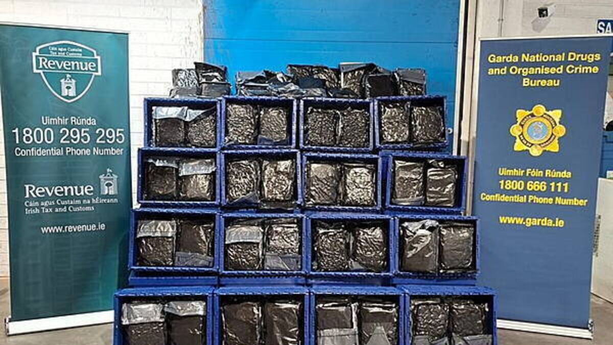 Gardaí seize close to €8 million worth of drugs at Dublin Port