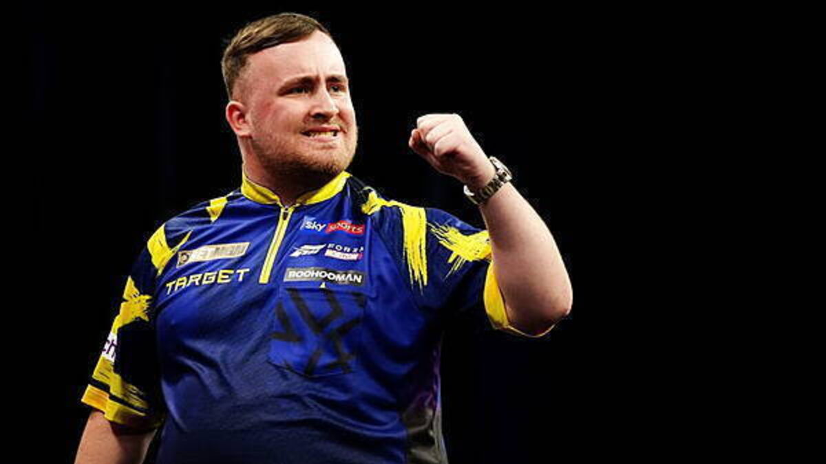 Luke Littler powers past Dirk van Duijvenbode to reach World Matchplay final