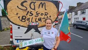 <p>Eunice Moran, sister of All-Ireland winning manager Andy Moran.</p>