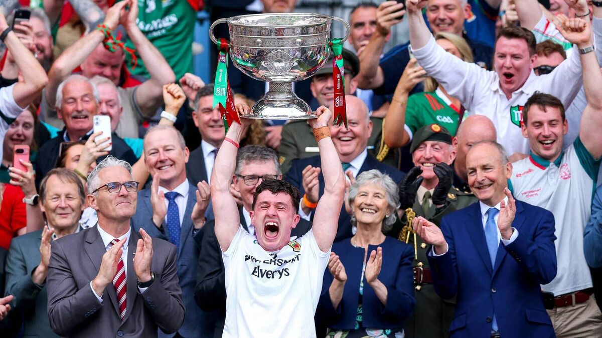 Local soccer club congratulates former youth player on All-Ireland success
