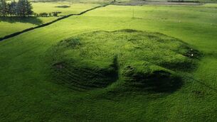 <p>Crúachain or Rathcroghan, the traditional royal seat of Connaught. </p>