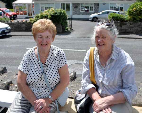Betty Garvey and Mary Towey enjoying the fun at Heritage Week celebrations in Ballintubber. Pic: Liam Reynolds Betty Garvey and Mary Towey enjoying the fun at Heritage Week celebrations in Ballintubber. Pic: Liam Reynolds