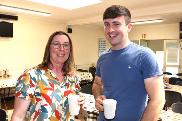 Vanessa Kiely O'Connor, Women in Agriculture Stakeholders Group and auctioneer Cian Connolly at an information and confidence building event for women at Roscommon Mart organised by the Women in Agriculture Stakeholders Group. Pic: Jacinta Fahy Photography