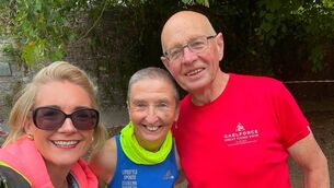 <p>All smiles at Strokestown parkrun.</p>