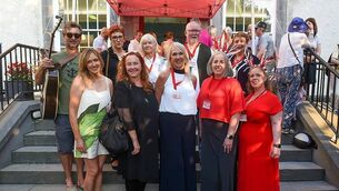 <p>Boyle Arts Festival Committee members with Mary Coughlan at the launch of the Boyle Arts Festival. Pic: Noreen Gaffney</p> <p>Boyle Arts Festival Committee members with Mary Coughlan at the launch of the Boyle Arts Festival. Pic: Noreen Gaffney</p>