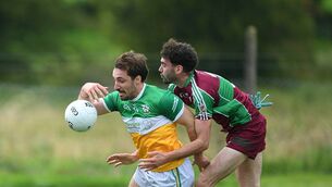 <p>James Fitzpatrick struck for 1-4 as Oran made an impressive start to this year's senior football championship with a 21-point demolition of Elphin at Rockfield on Friday evening. </p> <p>James Fitzpatrick struck for 1-4 as Oran made an impressive start to this year's senior football championship with a 21-point demolition of Elphin at Rockfield on Friday evening. </p>