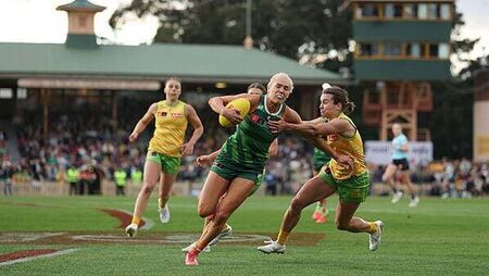 Australia defeat Ireland in first international AFLW clash