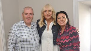 <p>Miriam and Noel Regan with Miriam O'Callaghan at the opening of the Ballaghaderreen Arts Festival with a special conversation with Miriam O’Callaghan in Durkin’s. Pic: Liam Reynolds</p> <p>Miriam and Noel Regan with Miriam O'Callaghan at the opening of the Ballaghaderreen Arts Festival with a special conversation with Miriam O’Callaghan in Durkin’s. Pic: Liam Reynolds</p>