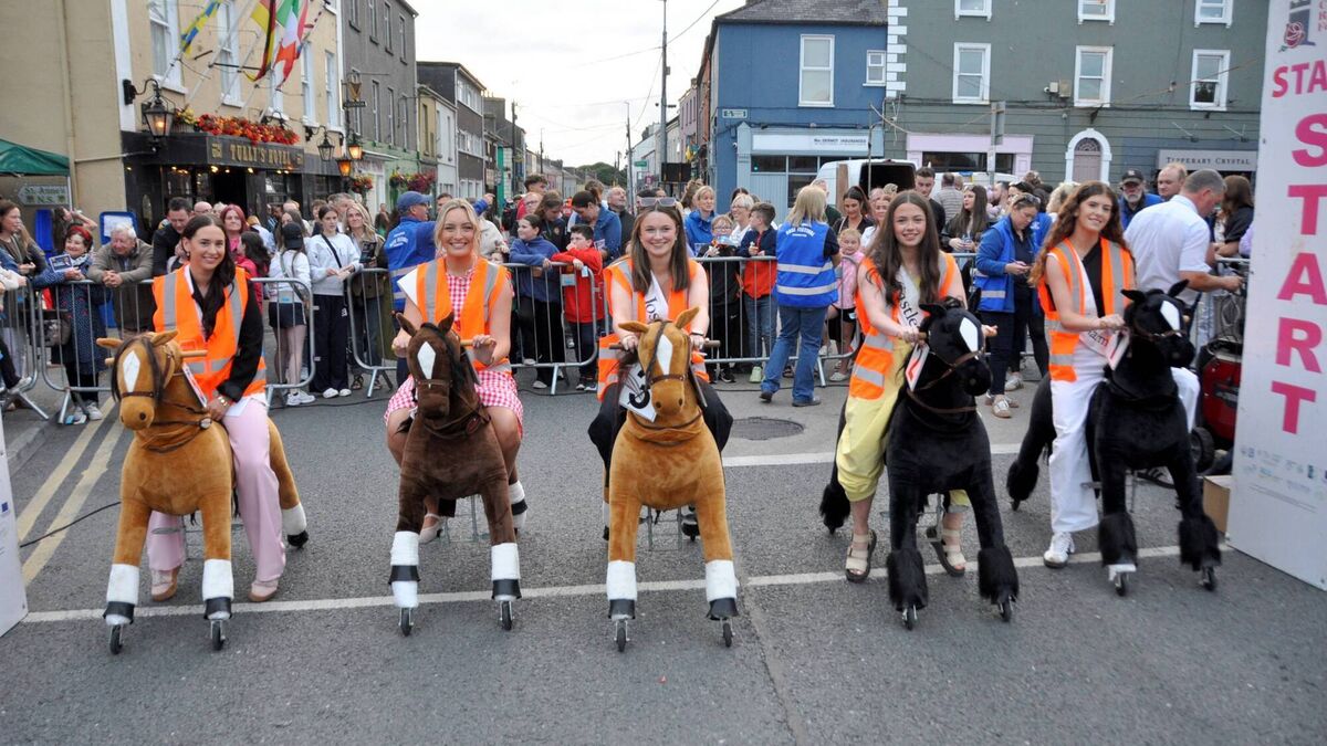 Video: Politicians saddle up to see who is first past the post at Castlerea Rose Festival