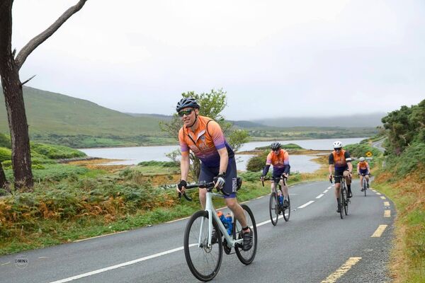Windmill Wheelers enjoying Mayo's fine scenery during the Westportif. Windmill Wheelers enjoying Mayo's fine scenery during the Westportif.