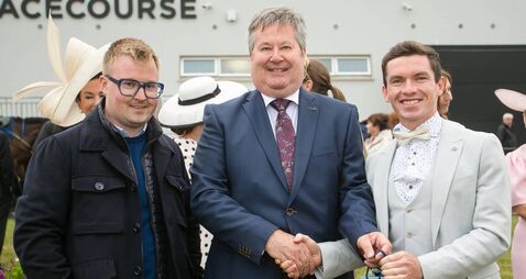 Well-known Roscommon sporting personality swaps the saddle for 'Sunday's best'