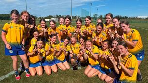 <p>The Roscommon U-14 camogie panel that were crowned All-Ireland champions at the U-14 National Development Programme in Abbotstown on Saturday. </p> <p>The Roscommon U-14 camogie panel that were crowned All-Ireland champions at the U-14 National Development Programme in Abbotstown on Saturday. </p>