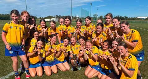 Roscommon U-14 camogie team crowned All-Ireland champions 