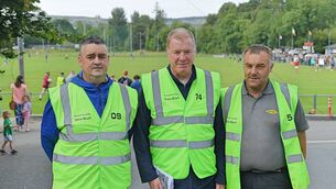 <p>David Keaveney, Neil McGarry and Frank McKiernan on duty for Boyle's senior football championship game against Clann na nGael in Abbey Park. Pic: Gerard O'Loughlin </p> <p>David Keaveney, Neil McGarry and Frank McKiernan on duty for Boyle's senior football championship game against Clann na nGael in Abbey Park. Pic: Gerard O'Loughlin </p>