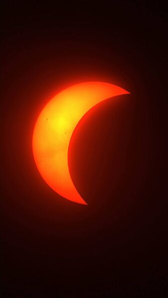 This picture of the Solar Eclipse over Roscommon Town was photographed by Bill Walsh. This picture of the Solar Eclipse over Roscommon Town was photographed by Bill Walsh.