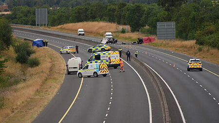 Garda Commissioner denounces 'reckless and dangerous driving' after five dead in M9 crash