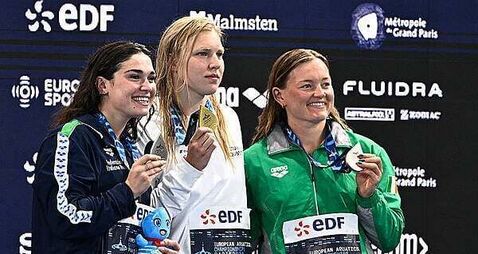 Mona McSharry claims bronze medal for Ireland in 50m breaststroke final