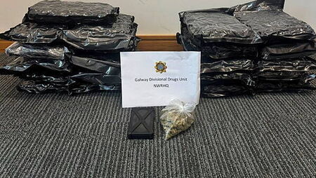 Two men charged with seizure of €233,000 of cannabis in Galway