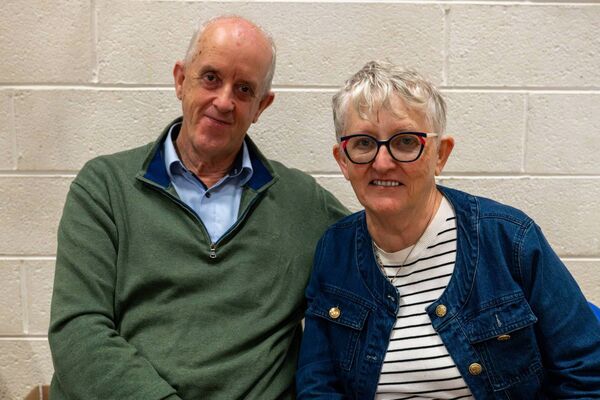 Benny and Madeline O'Connell pictured at a Food Fair at The Hub in Castlerea as part of the Castlerea Rose Festival. Pic: Breda Durr Benny and Madeline O'Connell pictured at a Food Fair at The Hub in Castlerea as part of the Castlerea Rose Festival. Pic: Breda Durr