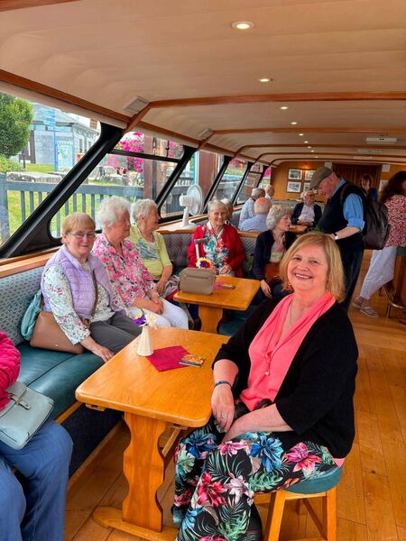 Elphin Day Centre recently had a beautiful day out on the Moon River in Carrick-on-Shannon with dinner in Cryan's Hotel. Elphin Day Centre recently had a beautiful day out on the Moon River in Carrick-on-Shannon with dinner in Cryan's Hotel.