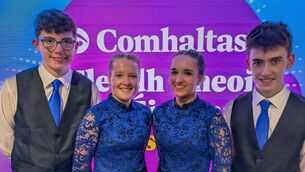 <p>Elphin set dancers who achieved second place in the U-18 Mixed Half Set at the All-Ireland Fleadh Cheoil in Belfast. </p>
