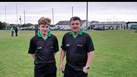 Father and son team up as County Roscommon referees 