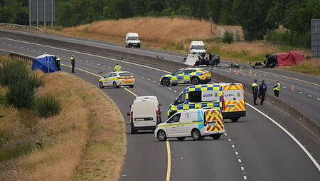 One of teens killed in motorway crash was ‘in the care of Tusla’