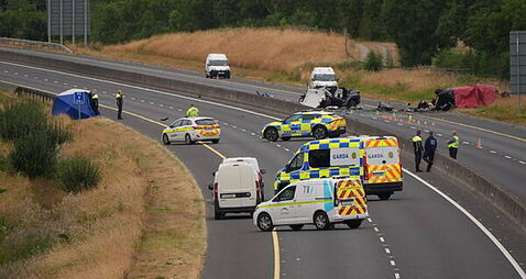Funerals held for two teenagers killed in M9 crash