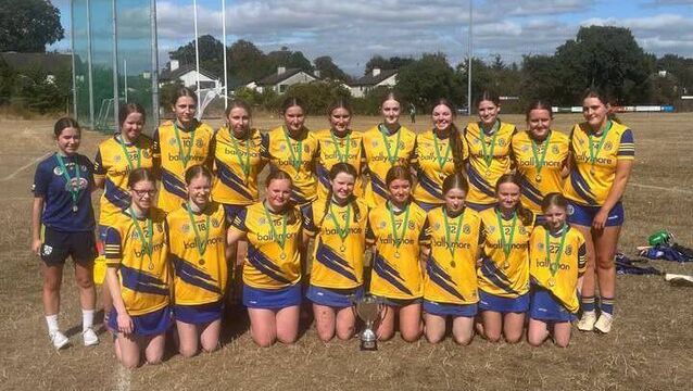 <p>The Roscommon U-15 camogie panel that claimed national blitz honours in Carlow on Saturday.</p>