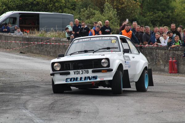 Vincent Collins and Jane Collins finished second in class in their Ford Escort. Picture: Barry Molloy Vincent Collins and Jane Collins finished second in class in their Ford Escort. Picture: Barry Molloy