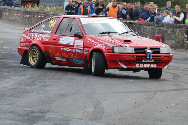 Bobby and Michelle Cooper from Castlerea finished seventh in class at the Galway Summer Stages Rally. Picture: Barry Molloy Bobby and Michelle Cooper from Castlerea finished seventh in class at the Galway Summer Stages Rally. Picture: Barry Molloy