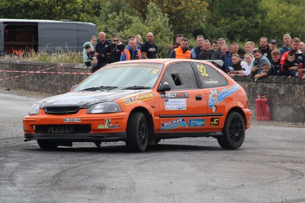 Darragh and Eoin Kelly, Ballyleague, who took part in the Galway Summer Stages Rally on Sunday. Picture: Barry Molloy Darragh and Eoin Kelly, Ballyleague, who took part in the Galway Summer Stages Rally on Sunday. Picture: Barry Molloy