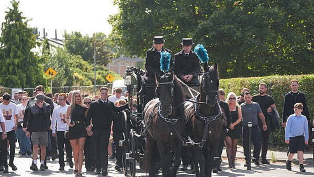 ‘What the boys did was wrong’ – priest at funeral of teenager killed in M9 crash