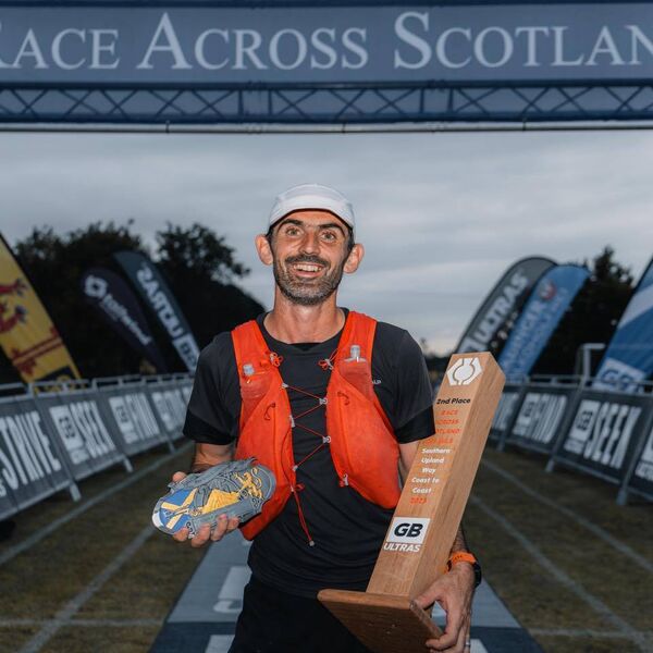 Ed Payne won silver in the 'Race Across Scotland' last year