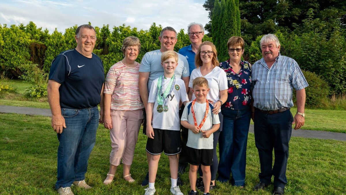 ‘Champ’ Donnacha (10) adds golden moment to his transplant journey