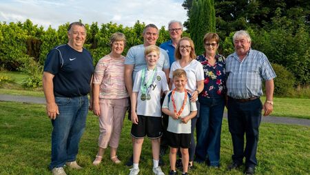 ‘Champ’ Donnacha (10) adds golden moment to his transplant journey 