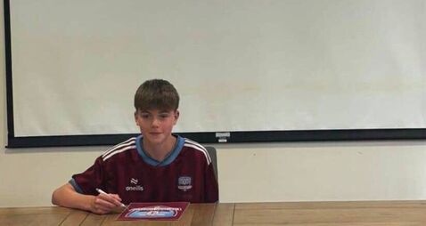 Young Roscommon soccer player signs for Galway United