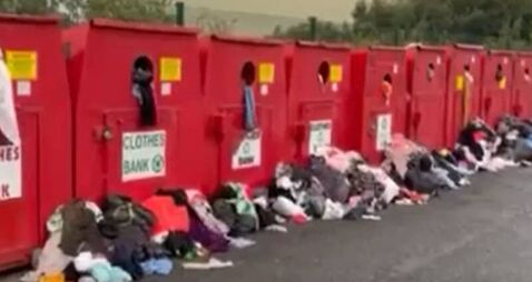 Dumping at local clothes bank condemned