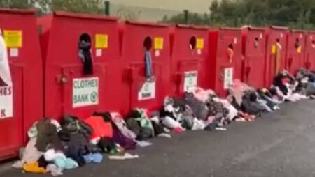 Dumping at local clothes bank condemned