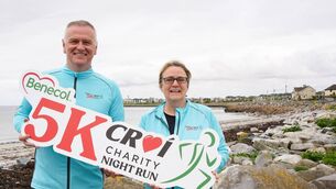 <p>Pictured at the 2026 Croí Charity Night Run Launch is Daíthí O’Sé and Christine Flanagan, Director of Fundraising, Croí Heart and Stroke Charity. Communities across Ireland are getting ready to lace up and light up the night as the Croí Night Run 2026, proudly sponsored by Benecol, takes place in towns and villages across the country this autumn. Photo: Boyd Challenger.</p> <p>Pictured at the 2026 Croí Charity Night Run Launch is Daíthí O’Sé and Christine Flanagan, Director of Fundraising, Croí Heart and Stroke Charity. Communities across Ireland are getting ready to lace up and light up the night as the Croí Night Run 2026, proudly sponsored by Benecol, takes place in towns and villages across the country this autumn. Photo: Boyd Challenger.</p>