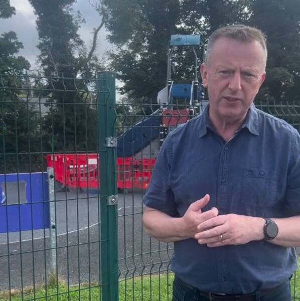 The damage has been condemned by local Independent councillor Michéal Frain. The damage has been condemned by local Independent councillor Michéal Frain.