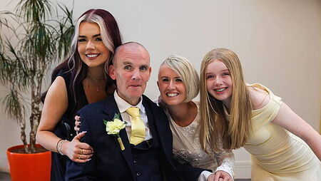 Woman grateful for ‘gift’ of wedding to late husband in hospice