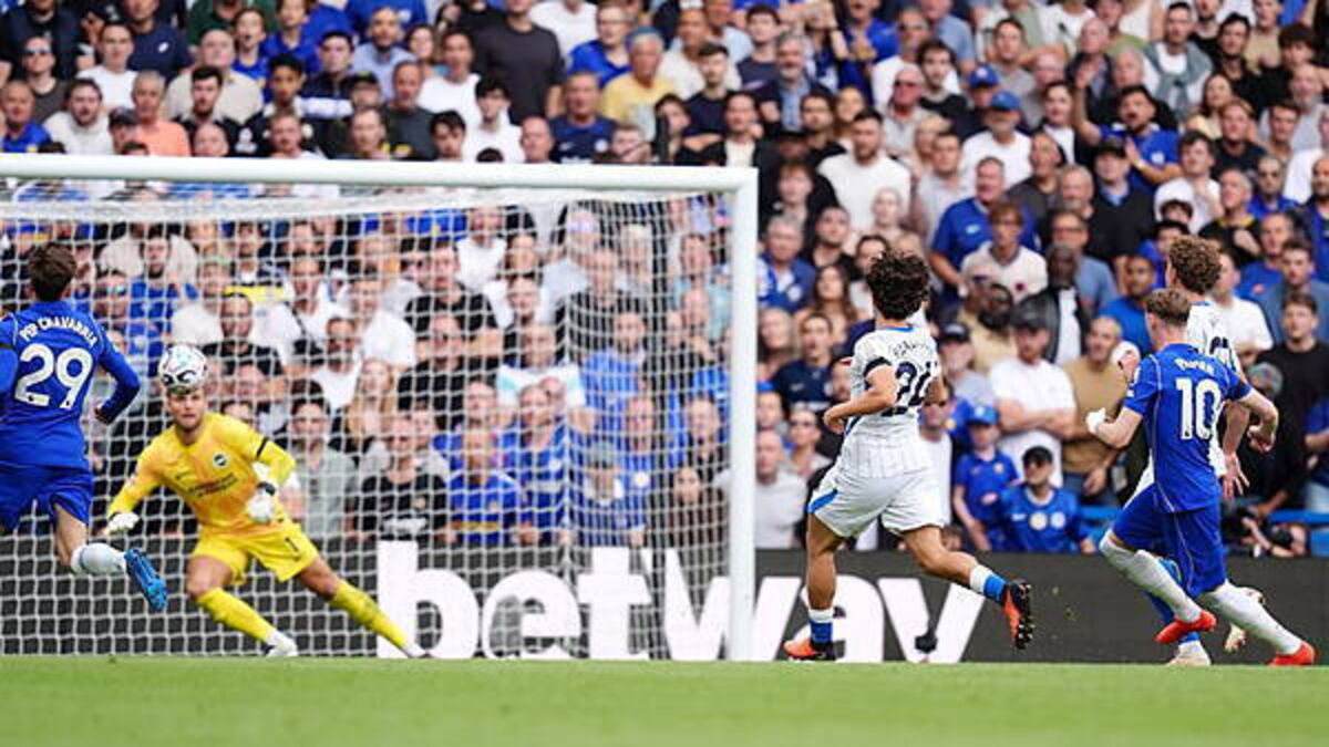 Classy Cole Palmer settles Chelsea nerves as Blues hold off Brighton fightback