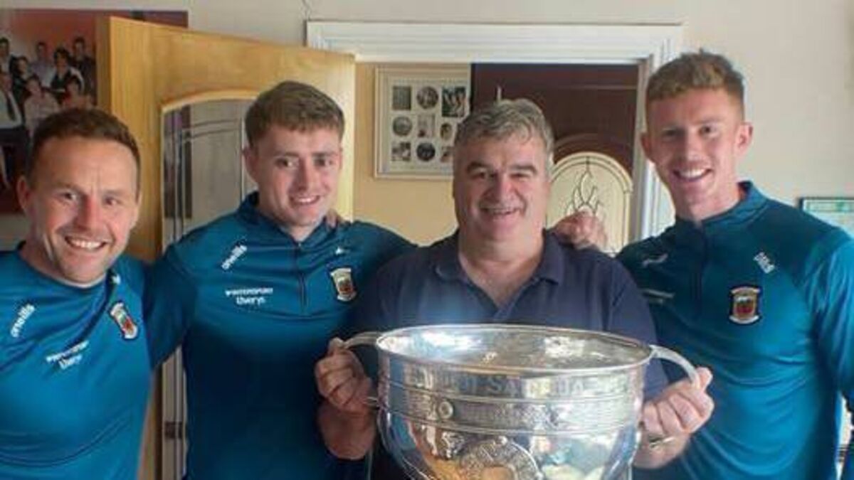 All-Ireland winning heroes bring Sam Maguire to Ballaghaderreen GAA legend