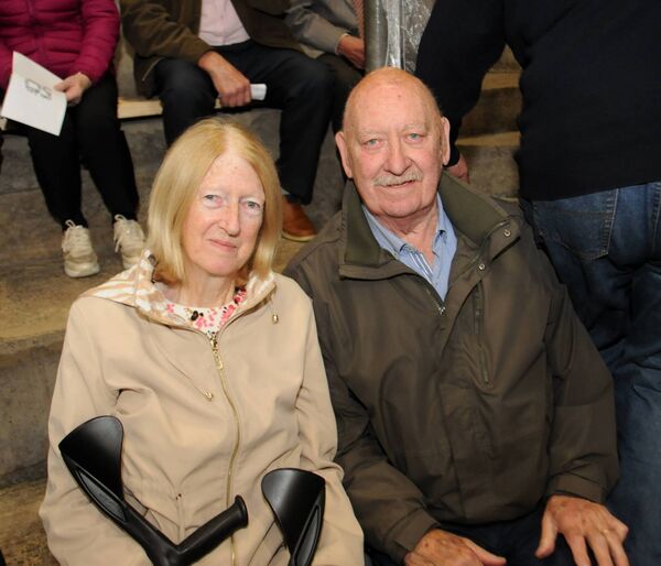 Mary and Ray Caulfield at a special Mass last week at Castlerea Mart marking the mart's 50th anniversary. Pic: Liam Reynolds Mary and Ray Caulfield at a special Mass last week at Castlerea Mart marking the mart's 50th anniversary. Pic: Liam Reynolds