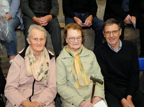 Amelia McDermott, Mary Rogers, and John McDermott at a special Mass last week at Castlerea Mart marking the mart's 50th anniversary. Pic: Liam Reynolds Amelia McDermott, Mary Rogers, and John McDermott at a special Mass last week at Castlerea Mart marking the mart's 50th anniversary. Pic: Liam Reynolds